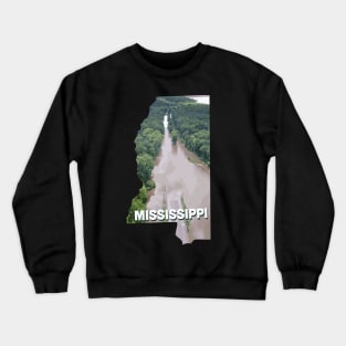 Mississippi state design / Mississippi lover / Mississippi river gift idea / Mississippi home state Crewneck Sweatshirt